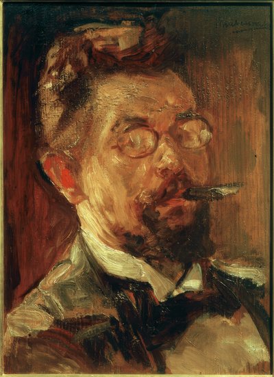 Bildnis Max Slevogt von Max Liebermann